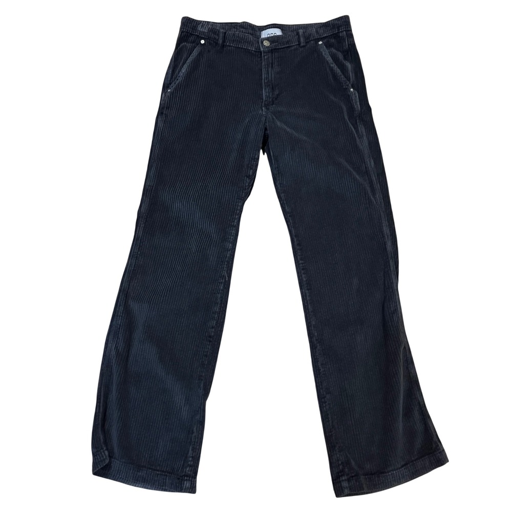 BDG Urban Outfitters Gray Wide Tooth Corduroy Straight Leg Pants 4 Streetwear